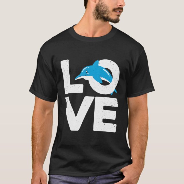 T-shirt Dauphin pour dauphin (Devant)