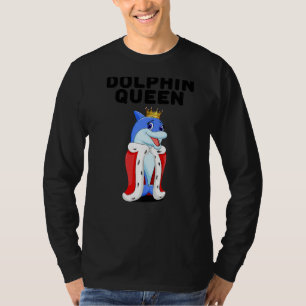 T-shirt Dauphin Reine des dauphins femmes dauphins Dauphin