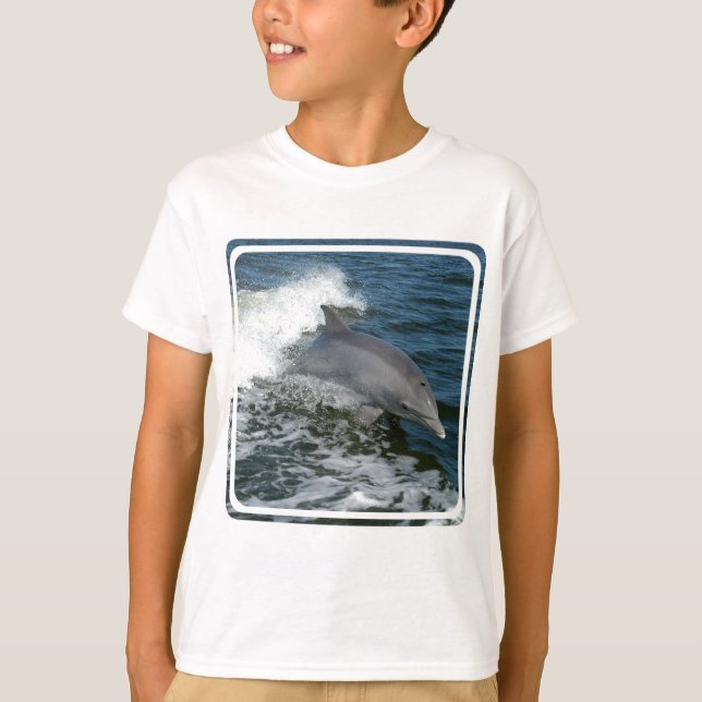 T-shirt Dauphin sauvage Sweatshirt d'enfants (Devant)