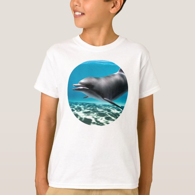 T-shirt Dauphin souriant (Devant)