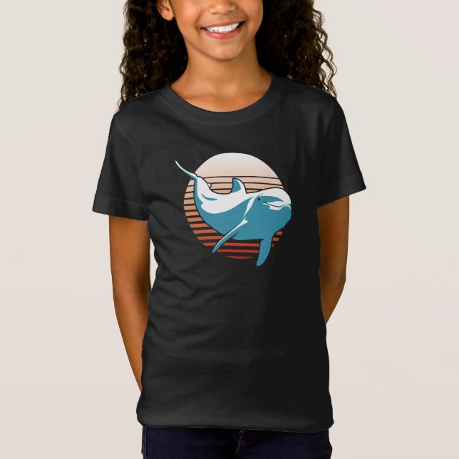 T-Shirt Dauphin vintage (Devant)