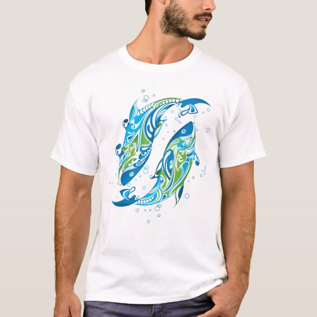 T-shirt dauphins (Devant)