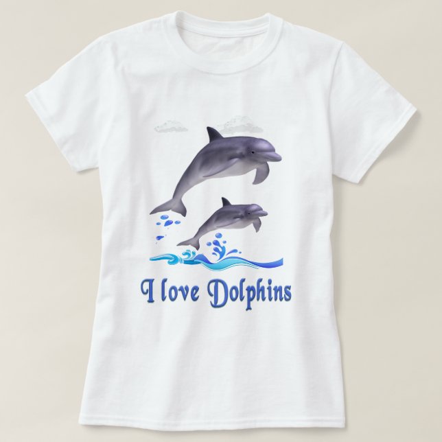 T-shirt Dauphins (Design devant)