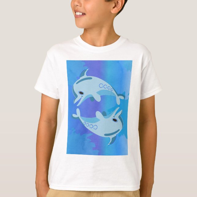 T-shirt dauphins (Devant)