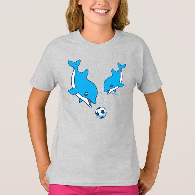 T-shirt Dauphins de football (Devant)