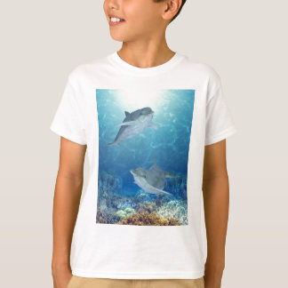 T-shirt dauphins heureux