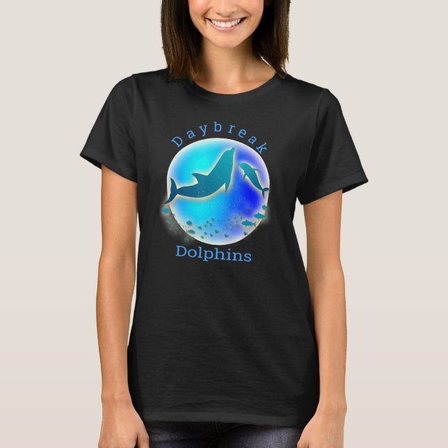 T-shirt Dauphins lumineux Daybreak école élémentaire Ut Sp (Devant)