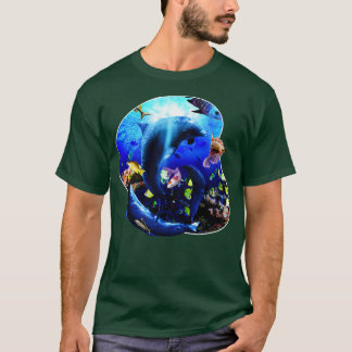 T-shirt Dauphins sous-marins 5