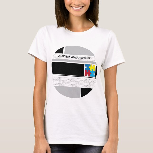 T-shirt d'autisme (Devant)
