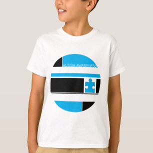 T-shirt d'autisme de la jeunesse