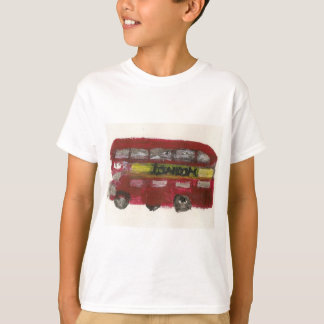 T-shirt d'autobus de Londres pour des enfants