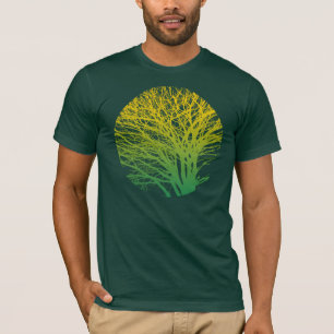 T-shirt d'automne - Sunset Basic American Apparel