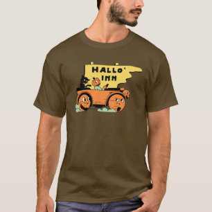 T-shirt d'automobile de Halloween des années 1930