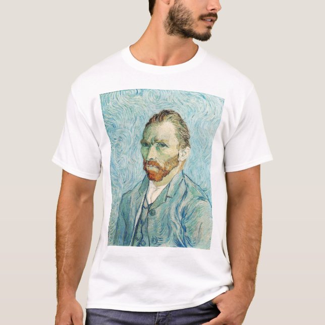 T-shirt d'autoportrait de Vincent van Gogh (Devant)