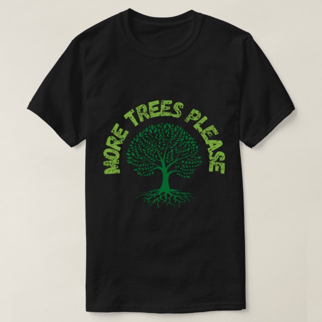 T-shirt D'Autres Arbres S'Il Vous Plaît. (Design devant)