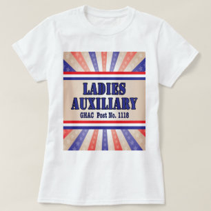 T-shirt d'auxiliaire de dames