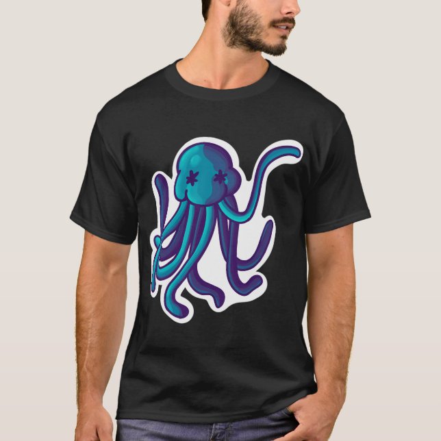 T-shirt Dave la méduse (Devant)