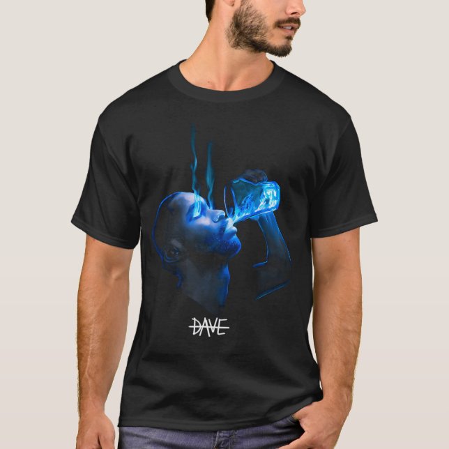 T-shirt Davee Psychodramaa Rappeur (Devant)