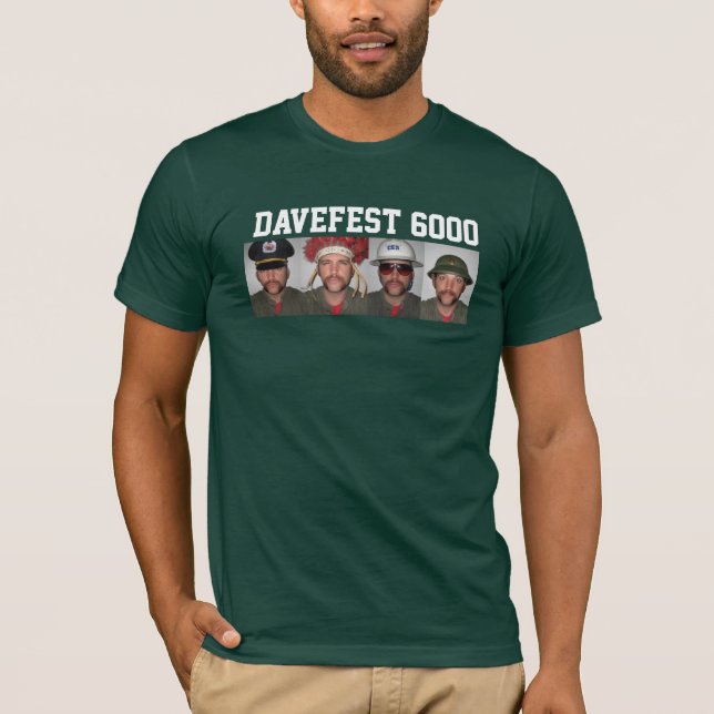T-shirt DaveFest 2023 (Devant)