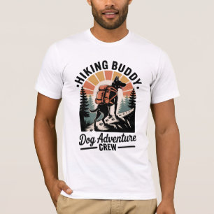 T-Shirt d'aventure pour amateur de chiens compagno