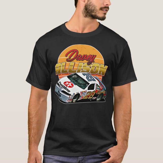 T-shirt Davey Allison 28 (Devant)