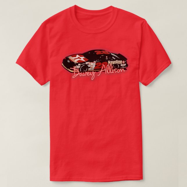 T-shirt Davey Allison Racing (Design devant)