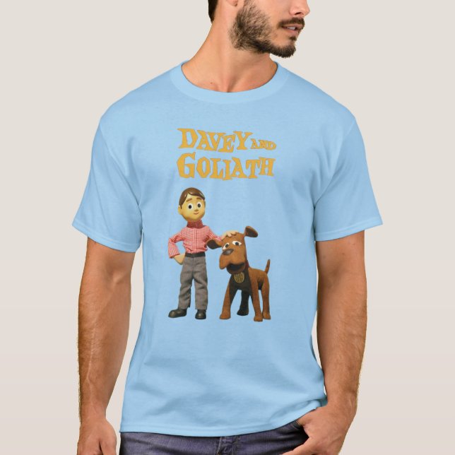 T-shirt Davey and Goliath (Devant)