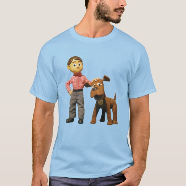 T-shirt Davey and Goliath (Devant)