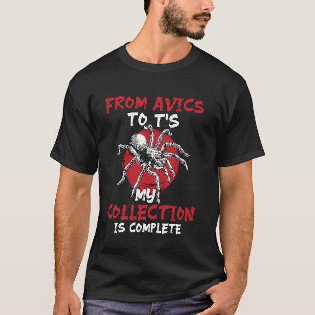 T-shirt D'Avics à Ts Tarantula Bird Spider (Devant)