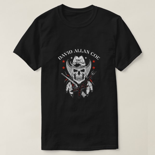 T-shirt David Allan Coe (Design devant)