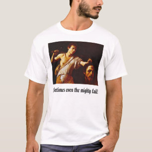 T-shirt David avec la tête de Goliath