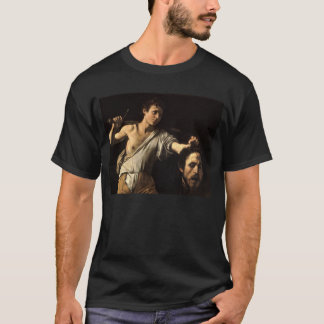 T-shirt David avec la tête de Goliath, Caravaggio