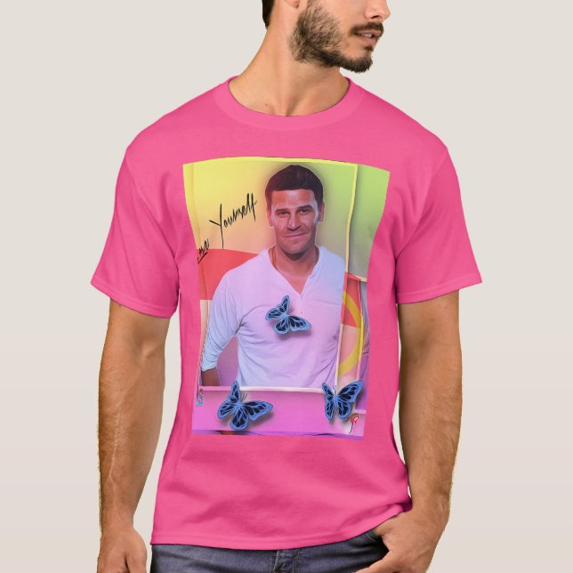 T-shirt David Boreanaz (Devant)