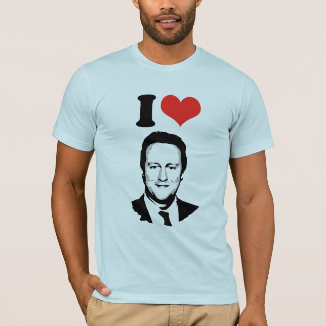 T-shirt David Cameron (Devant)
