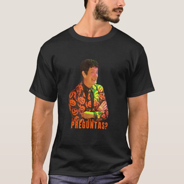 T-shirt David Citrouilles Preguntas Toutes Questions Homme (Devant)