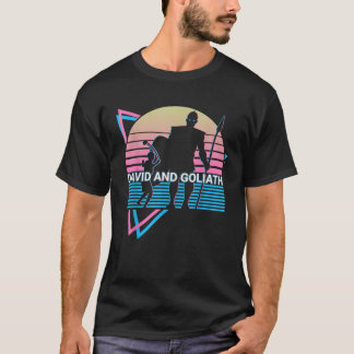 T-shirt David Et Goliath Chrétianisme Chrétien Rétro