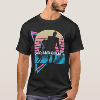 T-shirt David Et Goliath Chrétienté Chrétienté Rétro T-S
