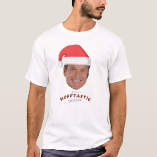 T-shirt David Hasselhoff A Un Noël Hofftastique260png