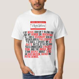 T-shirt David Hasson