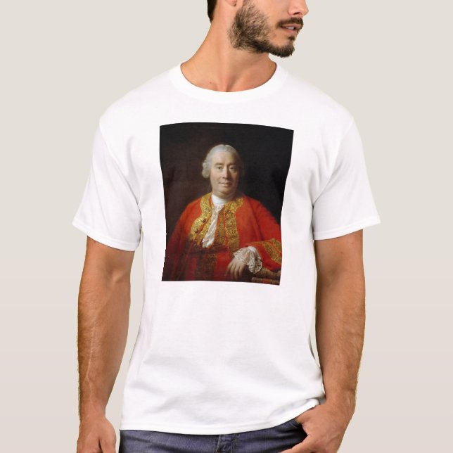 T-shirt David Hume par Allan Ramsay (1766) (Devant)