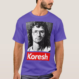 T-shirt David Koresh 90s Style esthétique Tribute Design