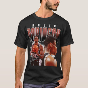 T-shirt David Robinson Basketball Legend Signature Vintage