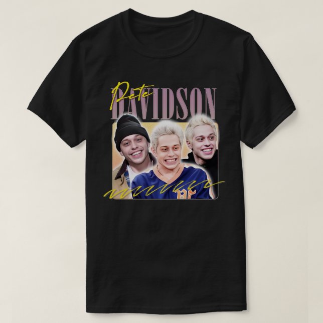T-shirt Davidson Retro Design esthétique (Design devant)