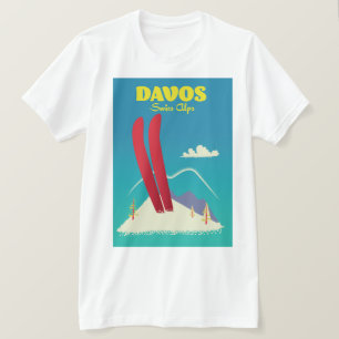 T-shirt Davos Alpes suisses
