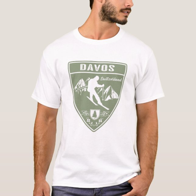 T-shirt Davos Suisse (Devant)