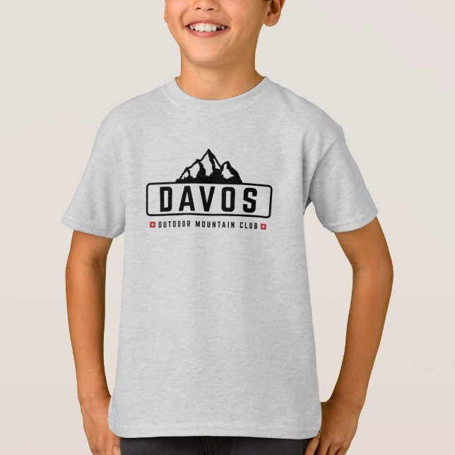 T-Shirt Davos Suisse Outdoor (Devant)