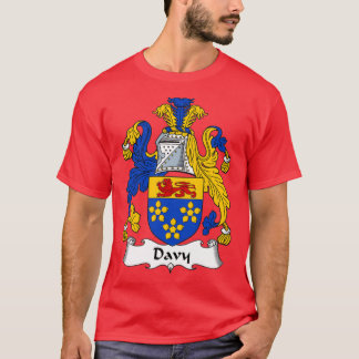 T-shirt Davy Coat of Arms Family Crest