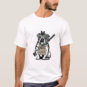 T-shirt Dawg militaire