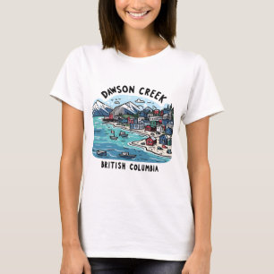 T-shirt Dawson Creek C.-B. Canada