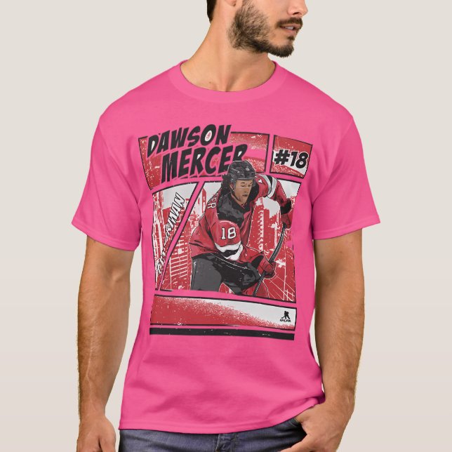T-shirt Dawson Mercer New Jersey Comic (Devant)